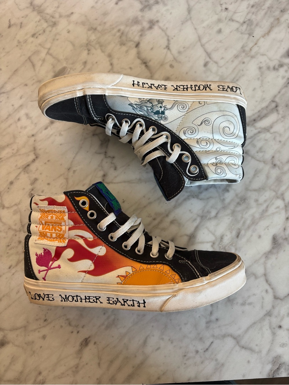 Vans ‘Love Mother Earth’ High-Top Sneakers M7 or W8.5